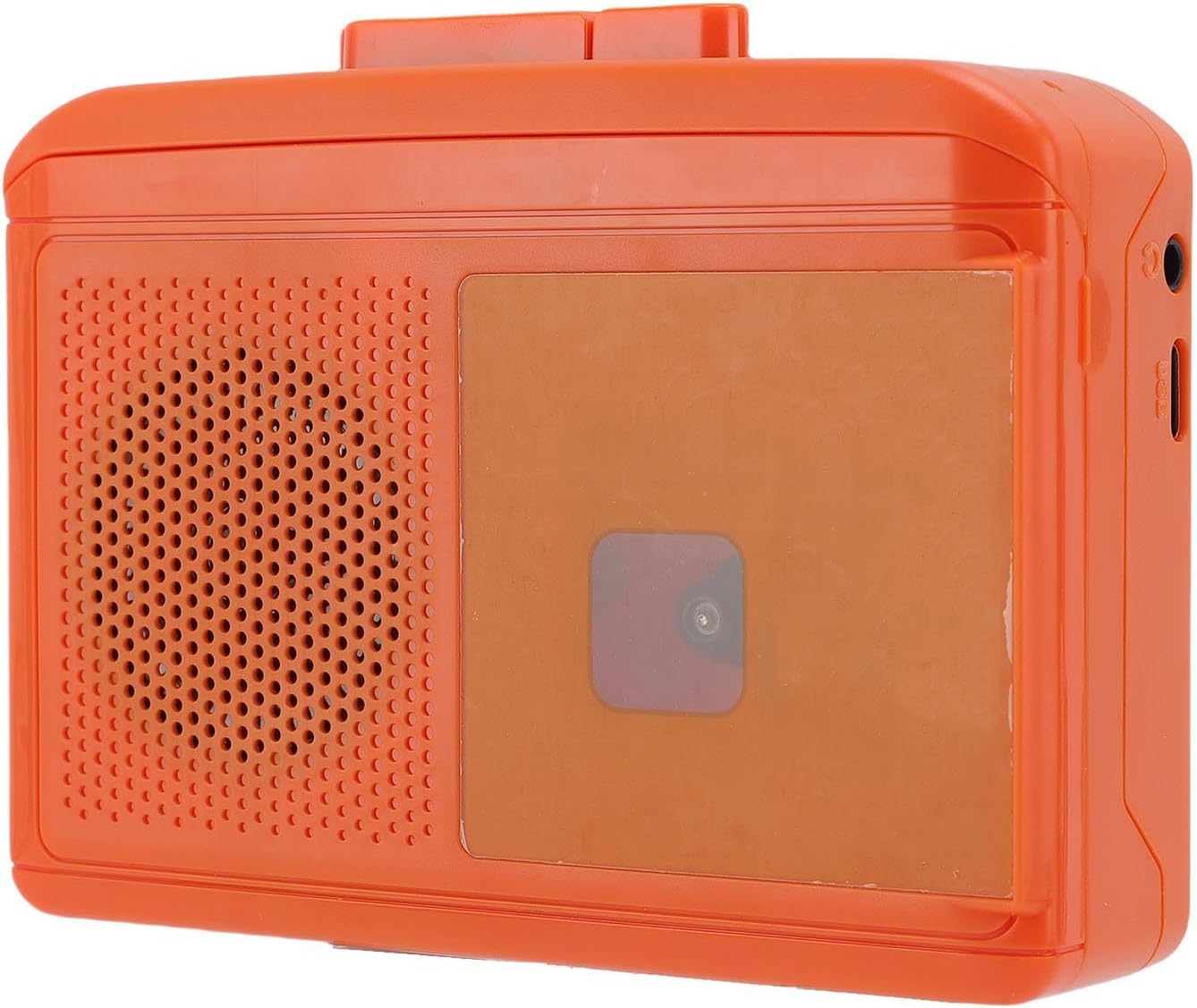 Portable Cassette Player, Vintage Tape Recorder with Built-in Speaker, 3.5mm Headphone Jack, Fast Forward, Rewind, USB-C and Battery Power for Walking and Gifts
