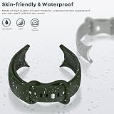SenMore 6 Pieces Strap Compatible with Google Pixel Watch 3 45mm/Watch 4 45mm, Adjustable Sports Strap Soft Silicone Replacement for Smartwatch. - 6