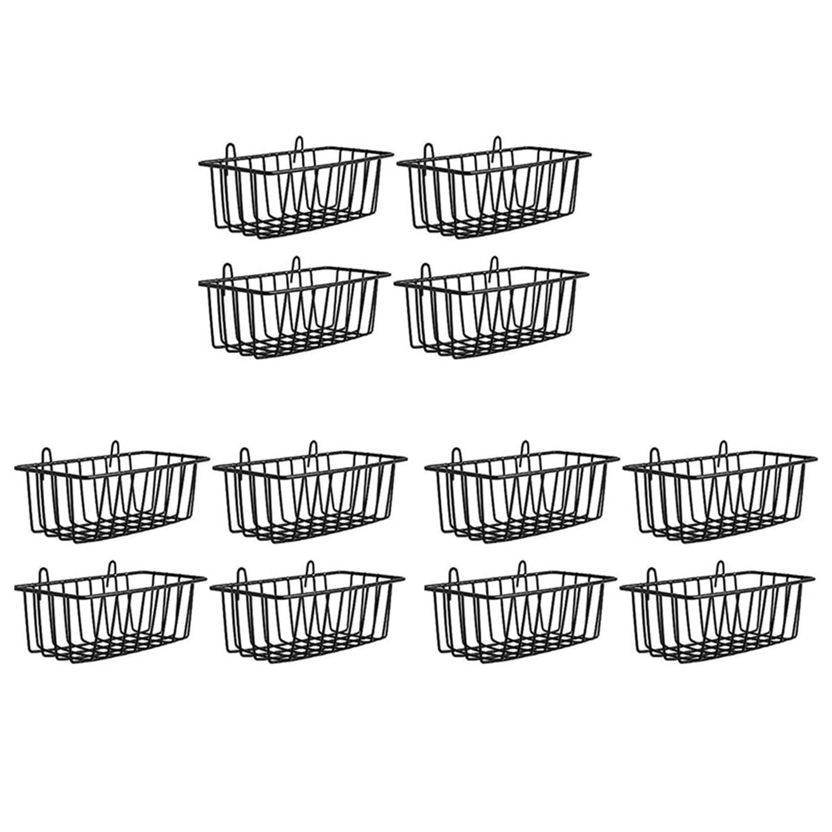 Étagère pour grille murale en métal 12 pièces pour décorer votre mur de photos