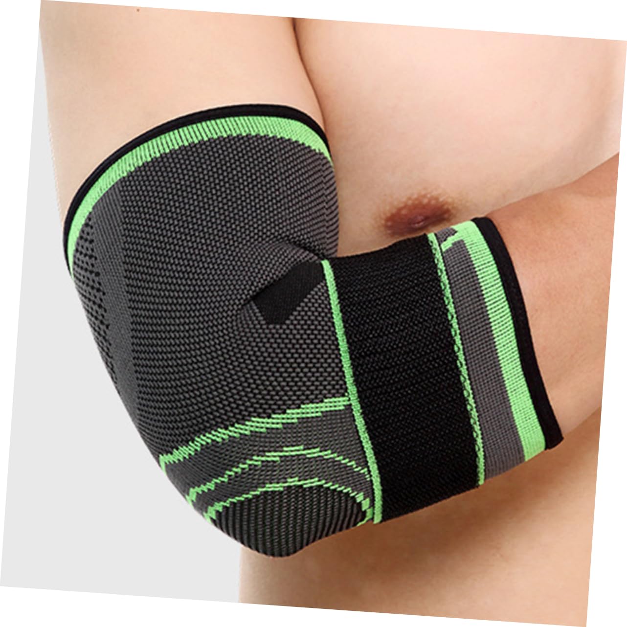 KOMBIUDA Football Elbow Sleeve Upper Arm Compression Sleeve Sports Compression Elbow Guard
