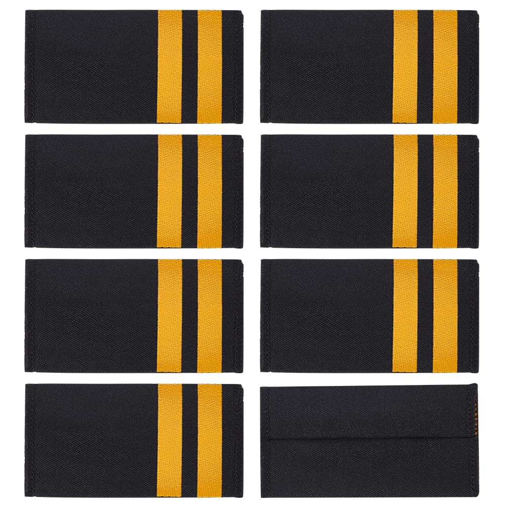 Spalline Da Pilota Professionali DRHOM - Distintivo Con Strisce Dorate Per Uniformi - Foto 7