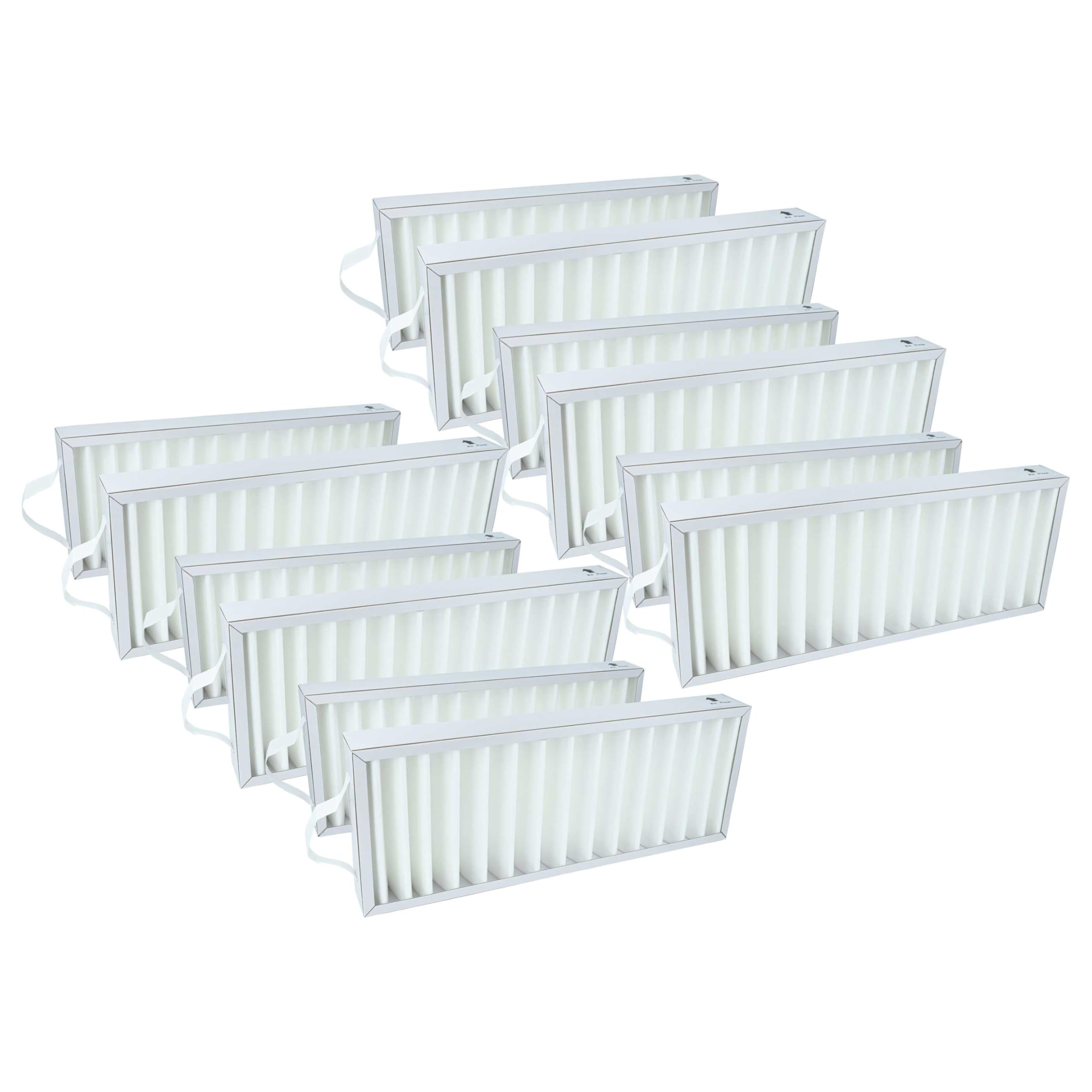 vhbw 12 x kompaktowy filtr G4 zamiennik do Pluggit APFG4-310-1 do wentylatora, wentylatora łazienkowego, wentylatora, urządzenia wentylacyjnego – filtr powietrza