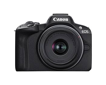 Canon EOS R50 Mirrorless Camera with 4K Video for Content
