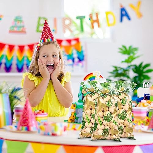 Miniatura 4 de fjygwx13 50 bolsas de regalo de celofán del día de San Patricio, bolsas de regalo de trébol, bolsas de regalo, bolsas de dulces, bolsas de plástico