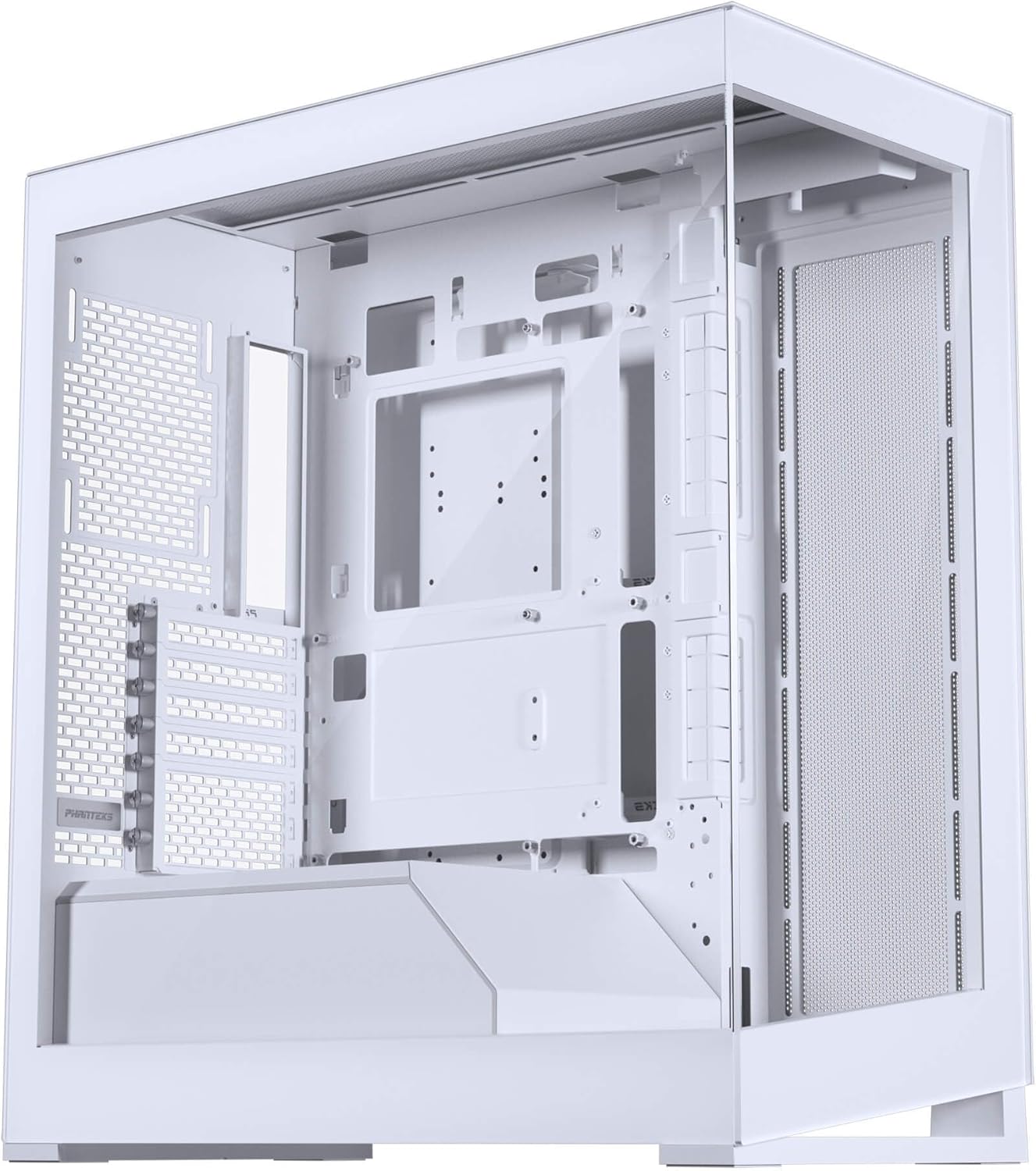 Phanteks NV5 MK2, Showcase Mid-Tower Chassis, Rear-Connect MB Support, Integrated D/A-RGB Lighting, Seamless Tempered Glass Design, 8X Fan Positions, Matte White