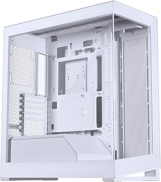 Phanteks NV5 V2 Mid-Tower PC Case - White with High Airflow Design and Customisable RGB Lighting