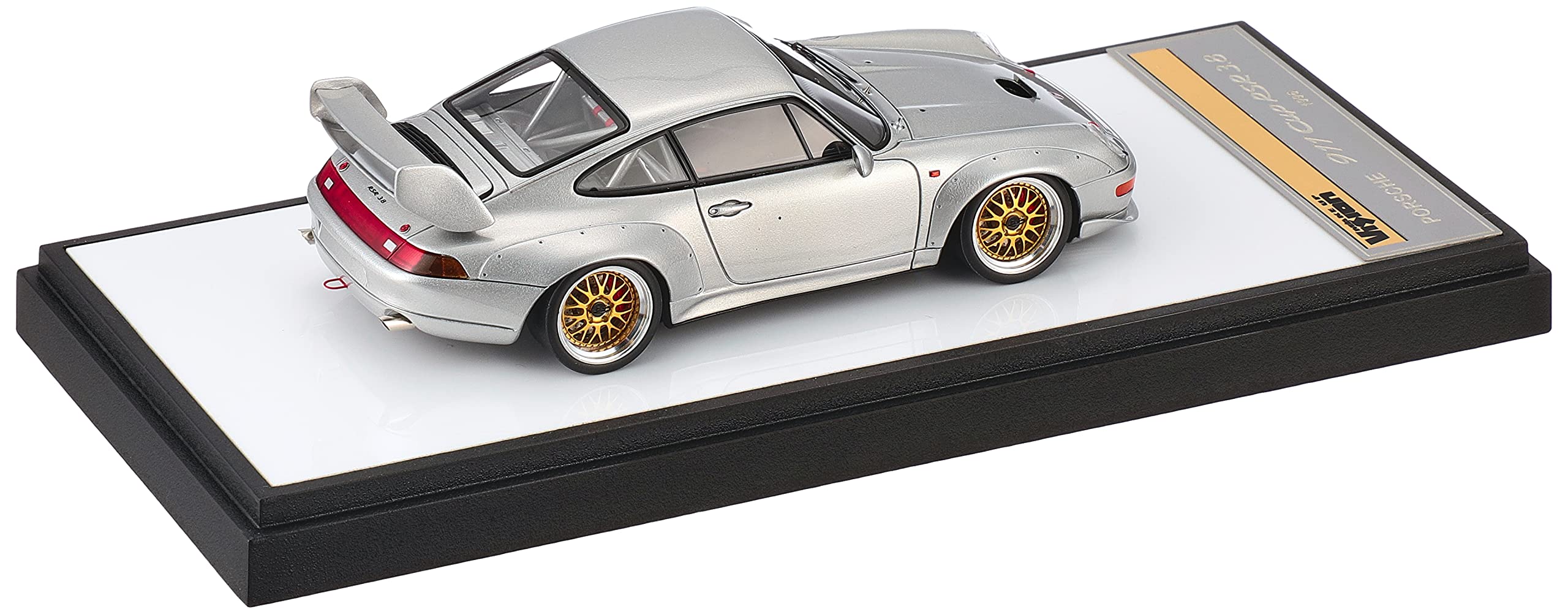 Amazon | VISION 1/43 ポルシェ 911 (993) Cup RSR 3.8 1996 シルバー 