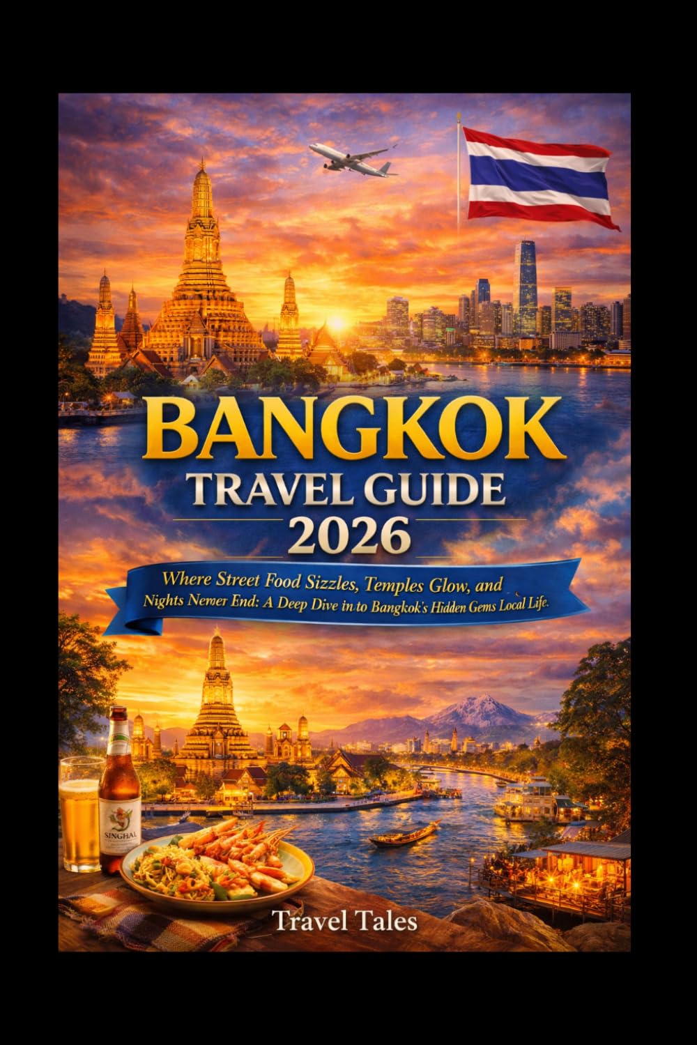 BANGKOK TRAVEL GUIDE 2026: Where Street Food Sizzles, Temples Glow, and Nights Never End: A Deep Dive Into Bangkok’s Hidden Gems and Local Life (Travel Tales books)