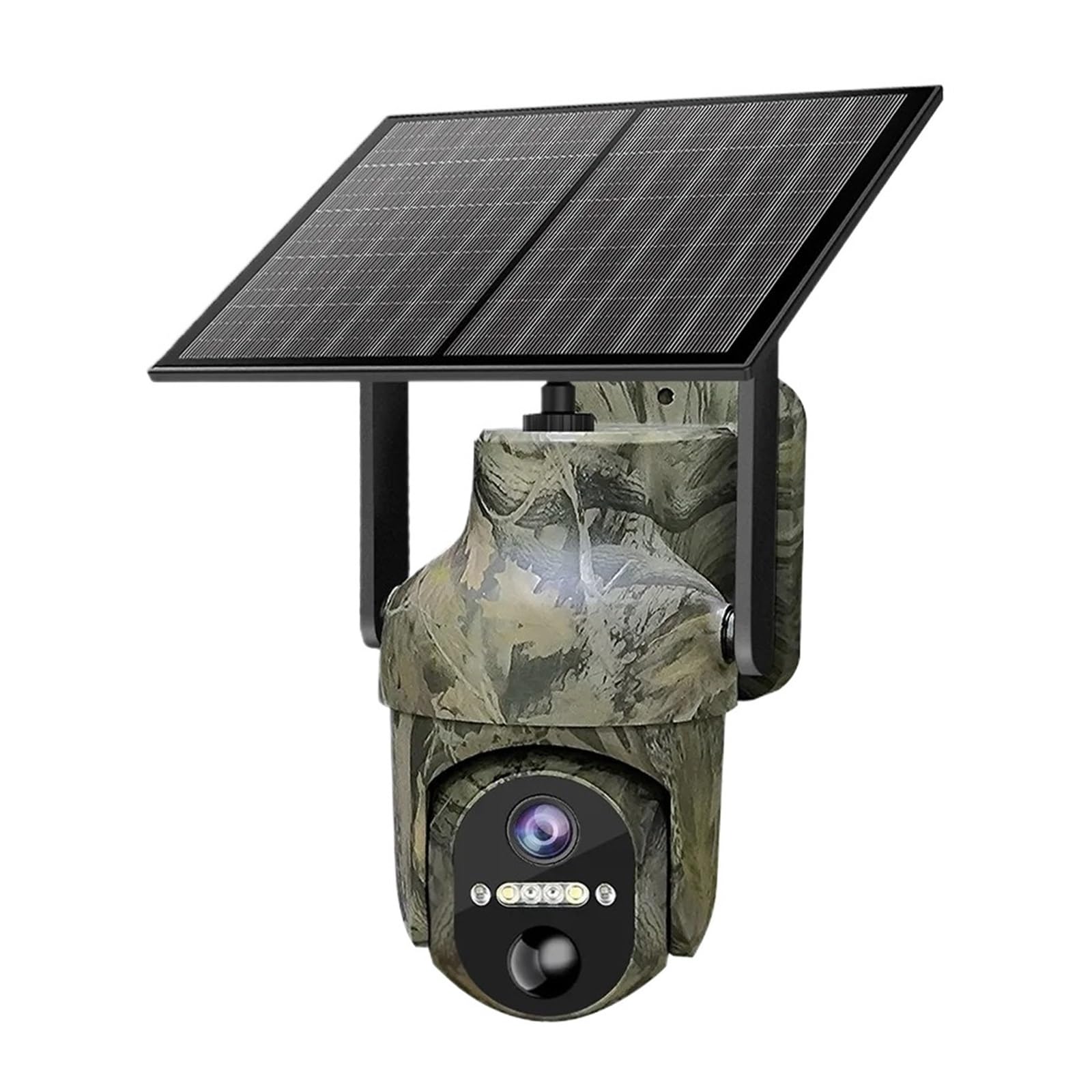 JVDDI 3MP 4G Solar Powered Motion Activated Security Camera Outdoor Color Night Vision(4G Cam)