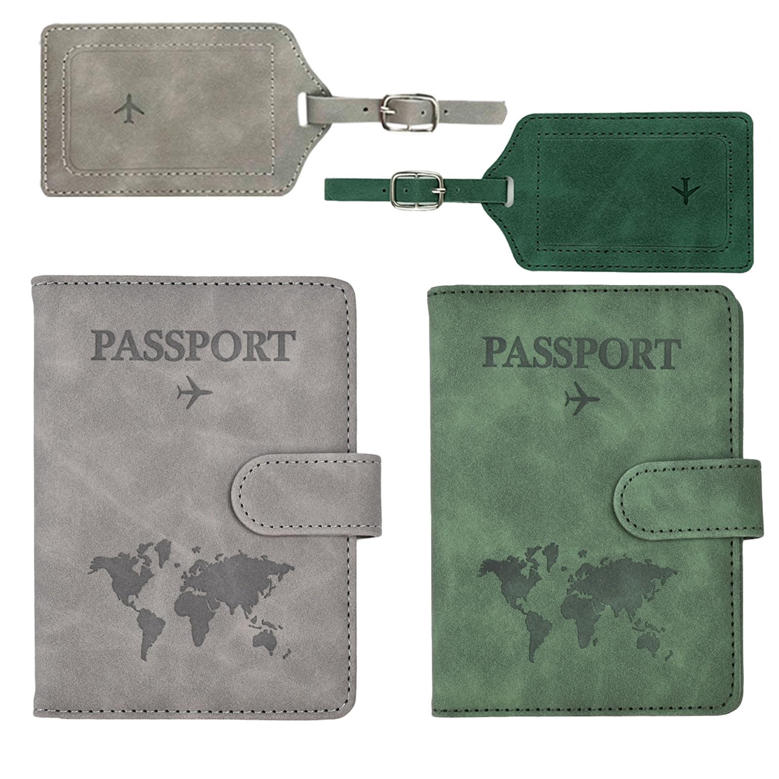 Couvertures De Passeport Et Étiquettes à Bagages, Porte-Passeport En