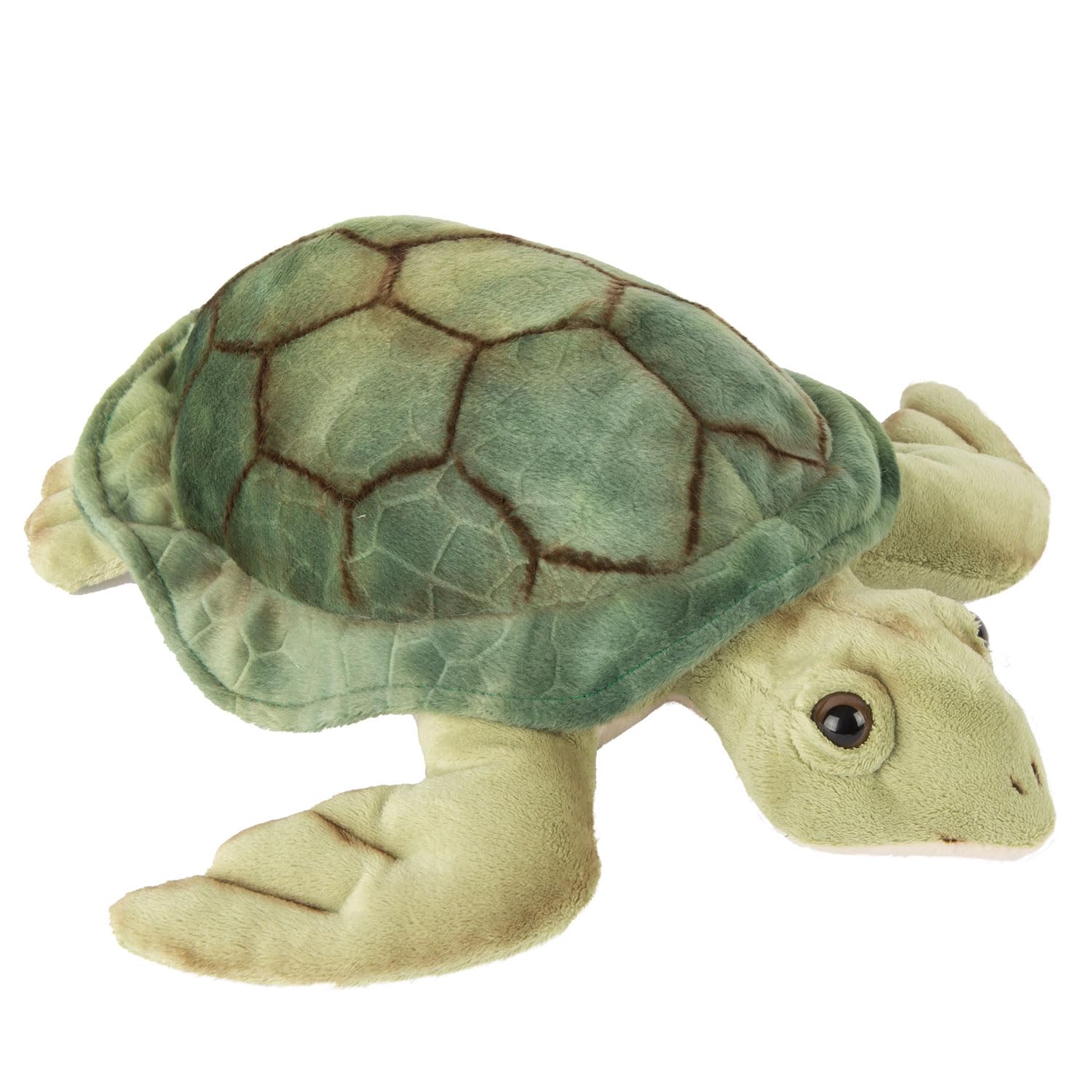 VFM - Sea Turtle Soft Toy Sealife Animal Plush Cuddly Soft Premium Stuffed Arctic Toy Plush Toy Cute Stuffed Plushie, Gifts for Birthday, Valentine's Day Christmas- 30cm Green Sea Turtle