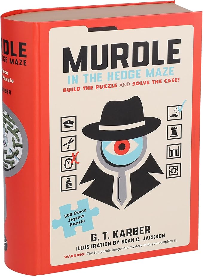 Two Free Games to Keep - Including One Legendary Title, Hurry Up 8 71ANINZBwKL. AC SX679 Murdle in The Hedge Maze 500-Piece Jigsaw Puzzle