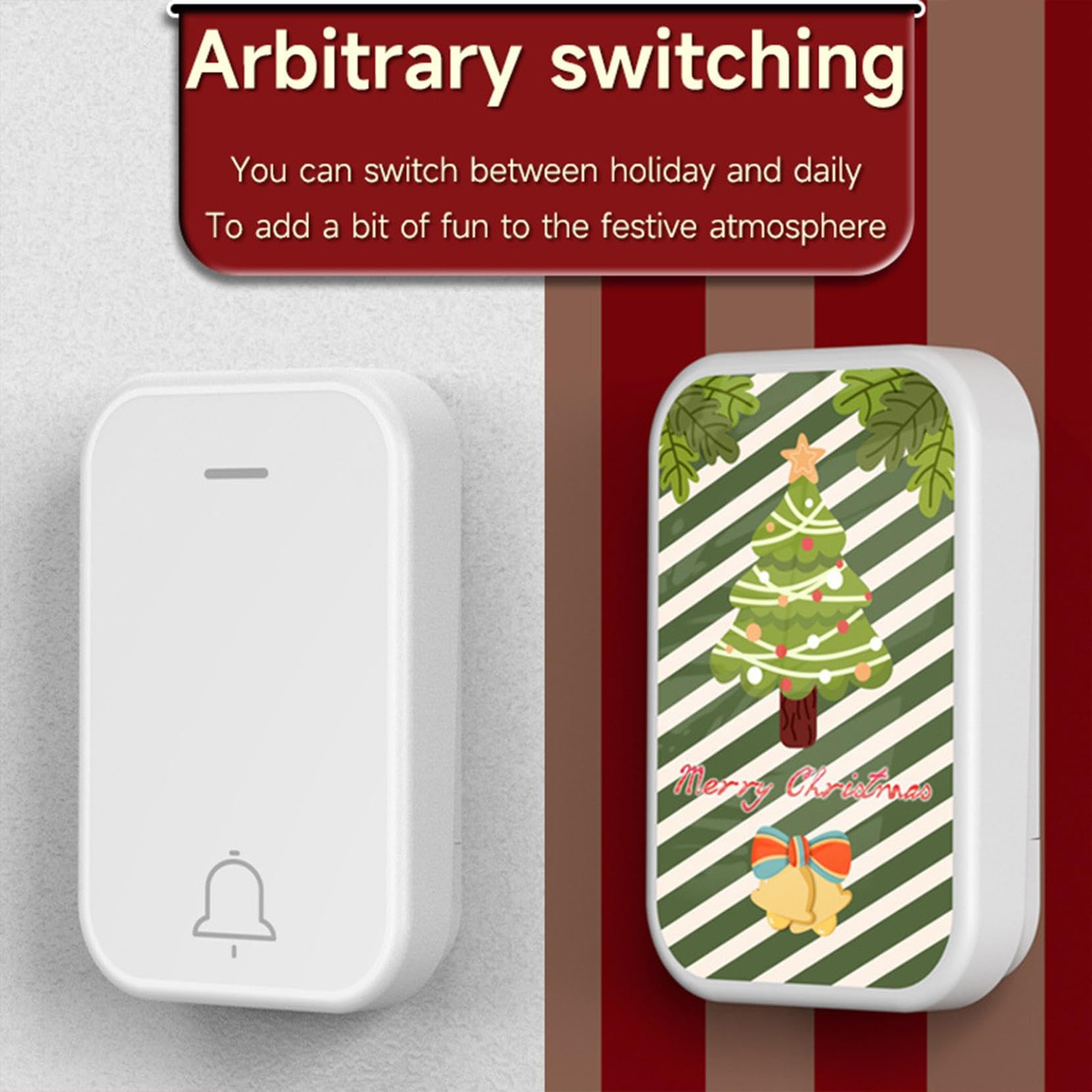 Amazon.com: CAJDEOPYE Christmas Door Bells for Homes Classroom