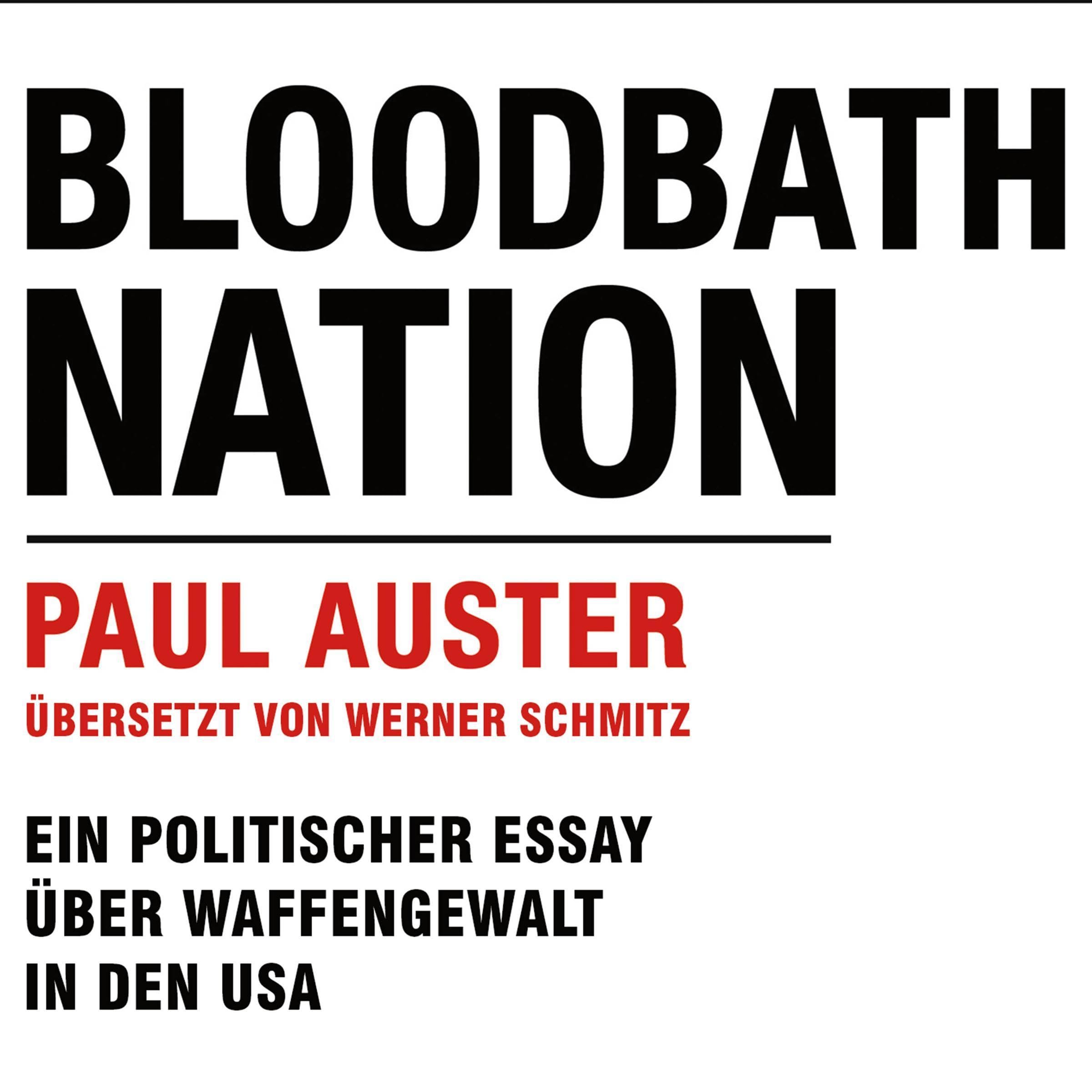 Bloodbath Nation (German edition)