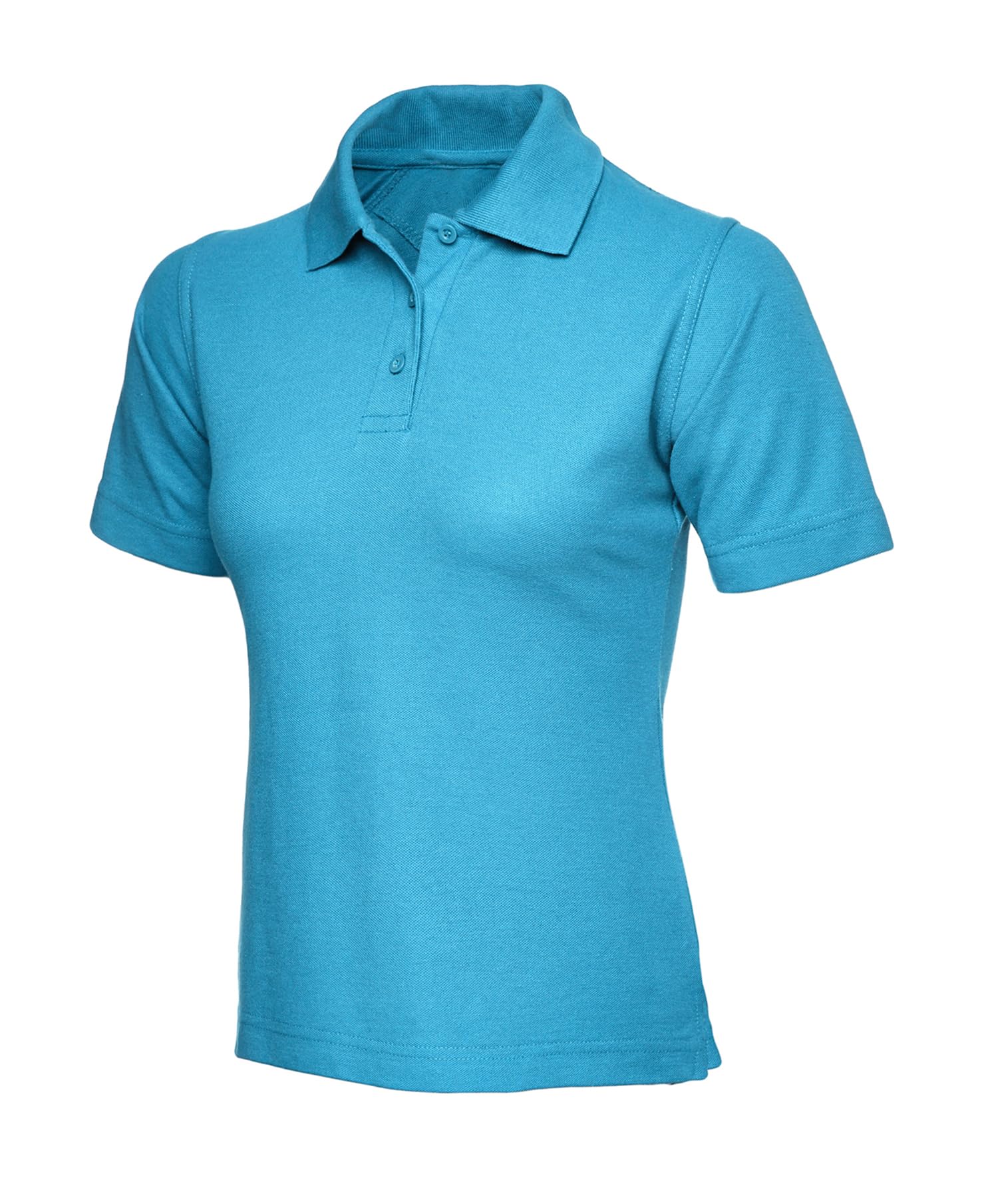 COOZO Ladies Classic Polo Shirt - Sky - 4XL