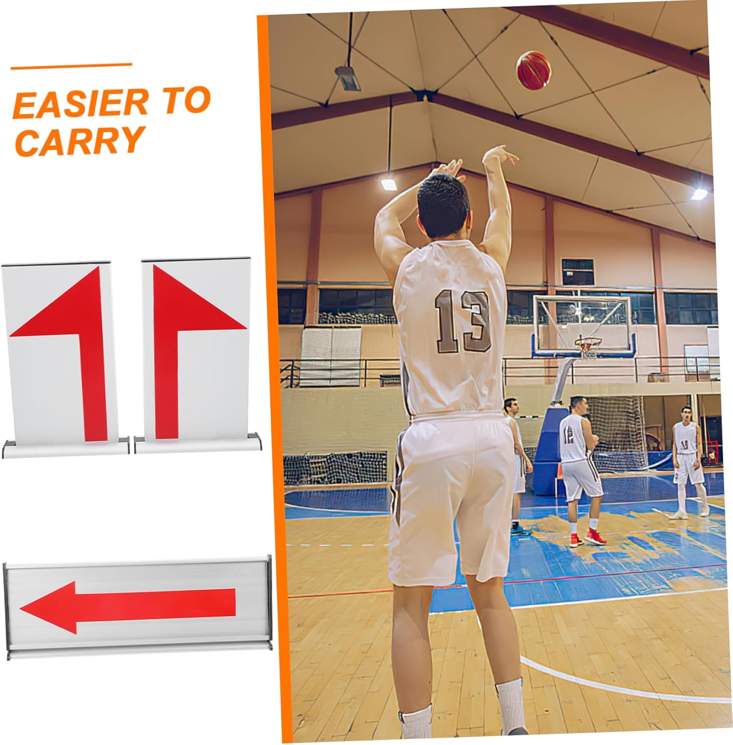 SUPVOX 3Pcs Referee Boards with Direction Arrows for Basketball Competitions Essential Recording Equipment for Conversion and Referee Decisions
