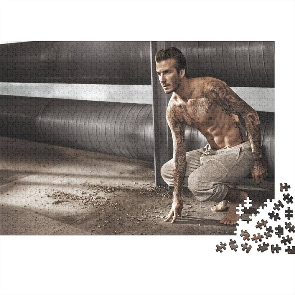 ベッカム ジグソーパズル Puzzle 1000 Pièces Adultes,David Beckham Jigsaw Puzzles,Amusement
