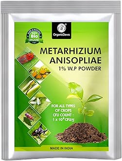 OrganicDews Metarhizium anisopliae 125 g (1x10^8 CFU/g) for Plants 125 g