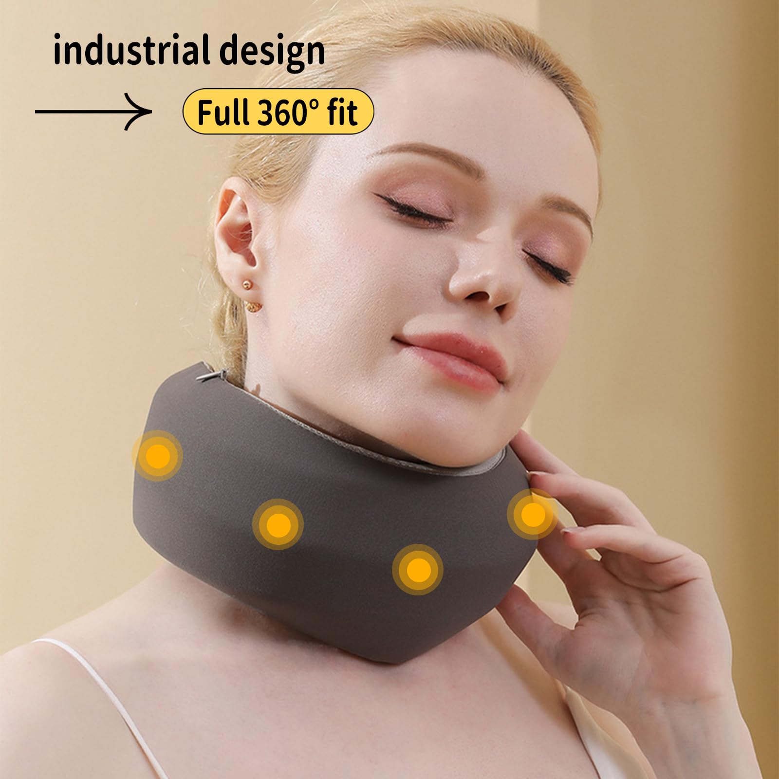 Nackenstütze Gegen Schnarchen - Ergonomische Halskrause Für Besseren Schlaf