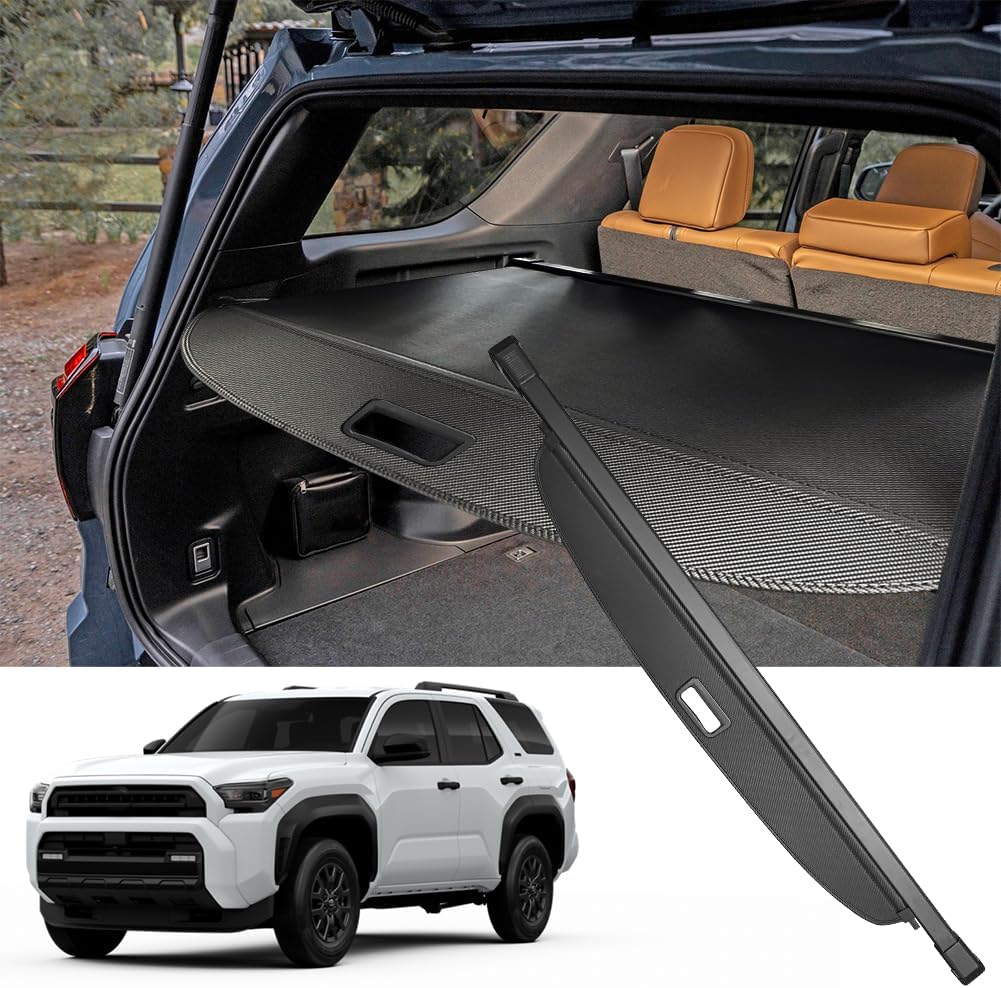 Retractable Trunk Cargo Cover for 2020-2025 Hyundai Palisade Accessories- Privacy Anti-Theft Security Shade Luggage Shield