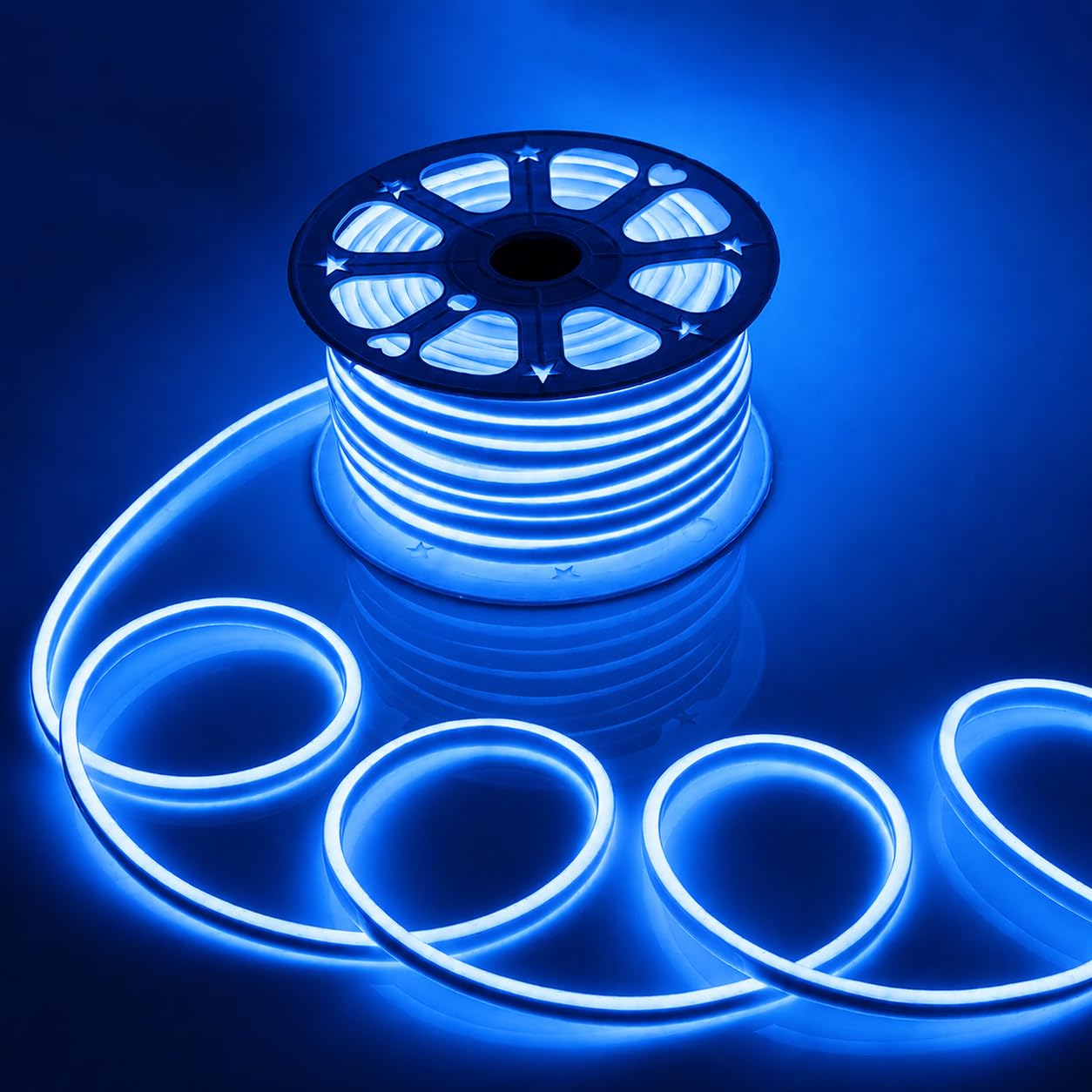 RGB Neon LED Strip Lights - Music Sync & App Control -8