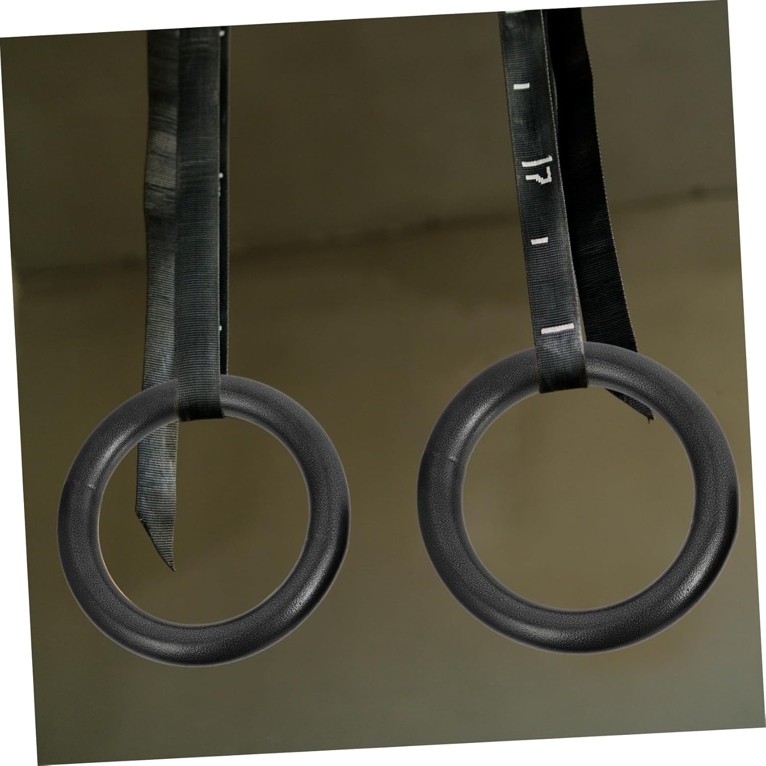 KESYOO 2Pcs Home Gymnastics Rings Exercise Ring Equipment for Indoor Fitness Training Durable for Home Workouts