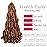 French Curly Braiding Hair 24 Inch 8 Packs - Pre Stretched Bouncy Braiding Hair- Loose Wavy Synthetic Hair Extensions For Black Women (24 inch 8 packs, 30)