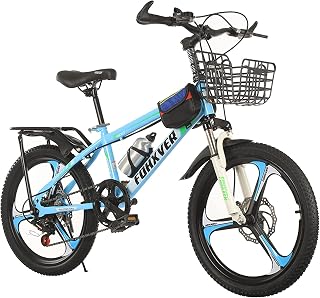 Axdwfd Kids Bike Shock-absorbing Bicycles, Mountain Bikes, Suitable For 7-14 Years Old Boys And Girls Bicycles Bicycle