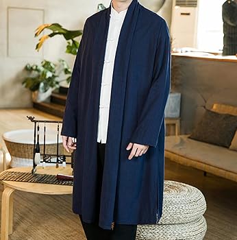 Amazon | [シジャァーノ] メンズ ロングコート 春夏 カーディガン