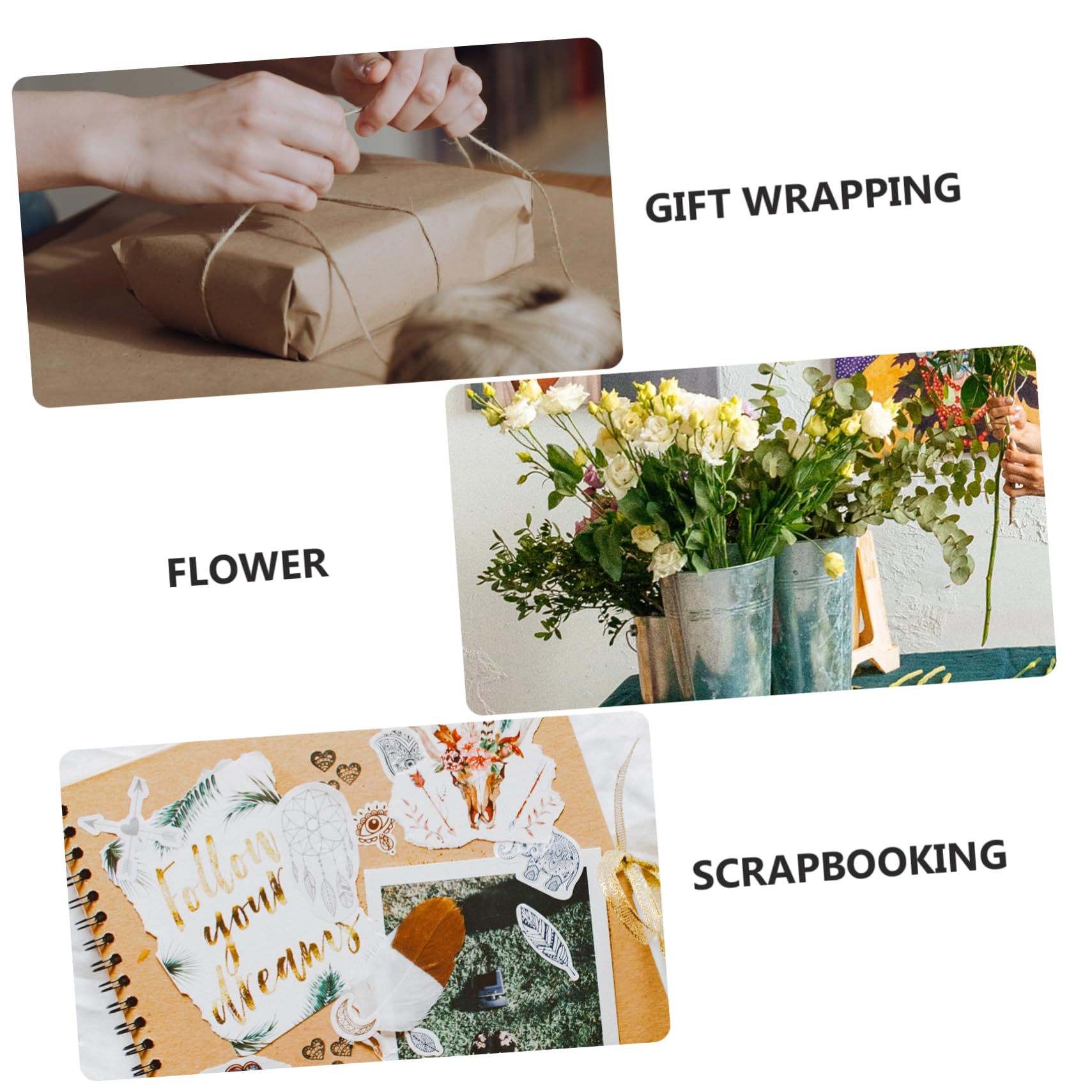 Abbaubares Deckpapier aus Papier Weiß für Verpackung