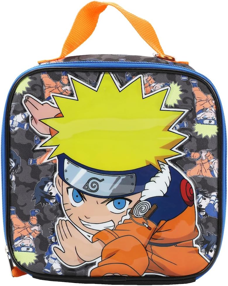 Bioworld Naruto 5-Piece Backpack & Lunchbox Set With Water Bottle - Image 3