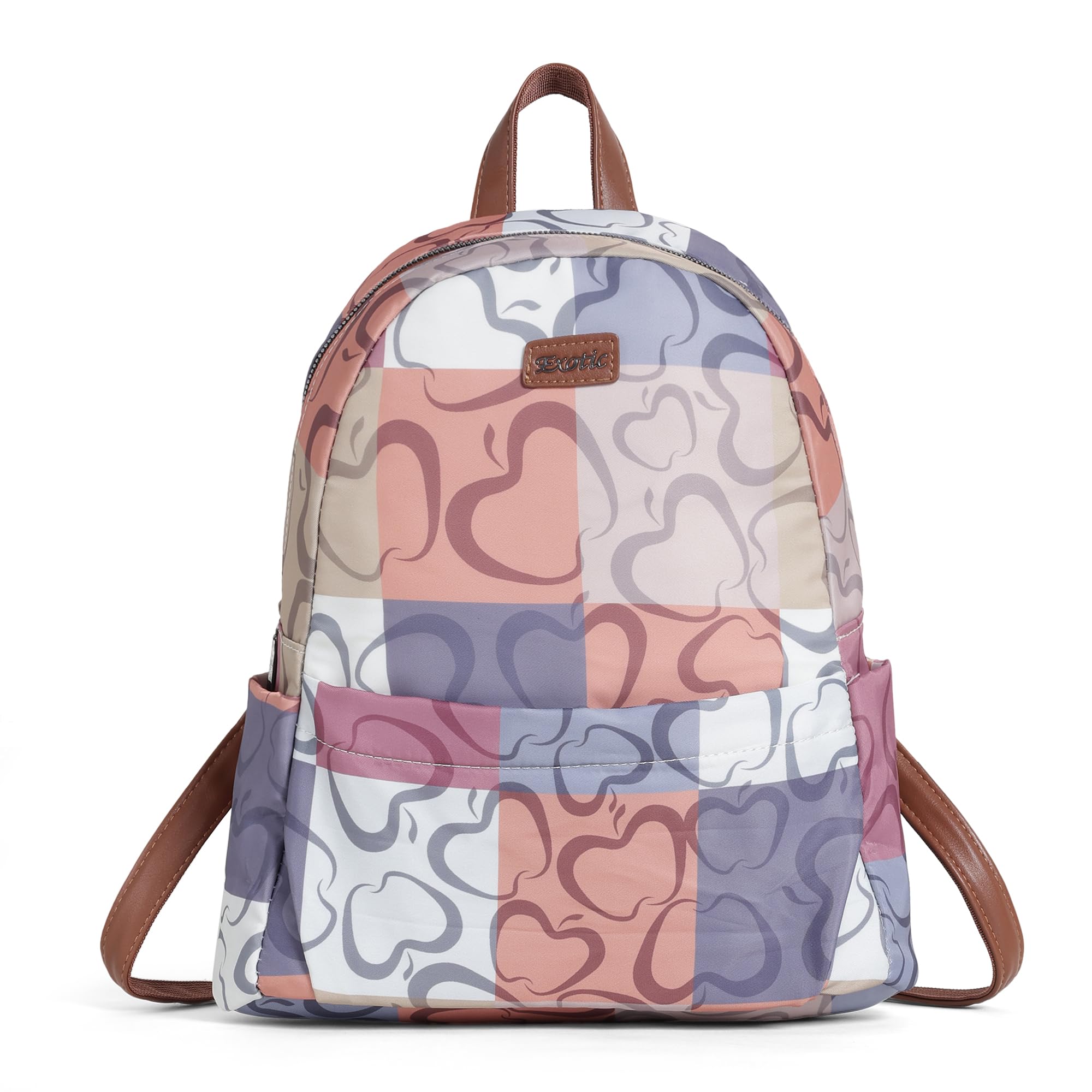 exotic Aura Women Backpack | Anti-Theft Back Pocket | Padded Tablet/Laptop Compartment | Lightweight Printed Backpack for College, Office & Travel-picture-33