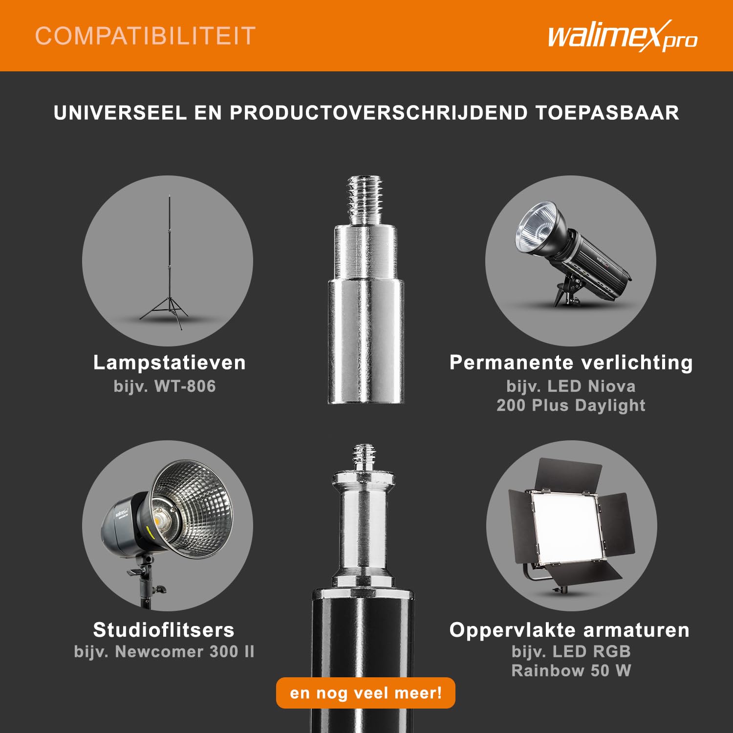 Walimex pro 1015534 | Galgen für Lampenstative