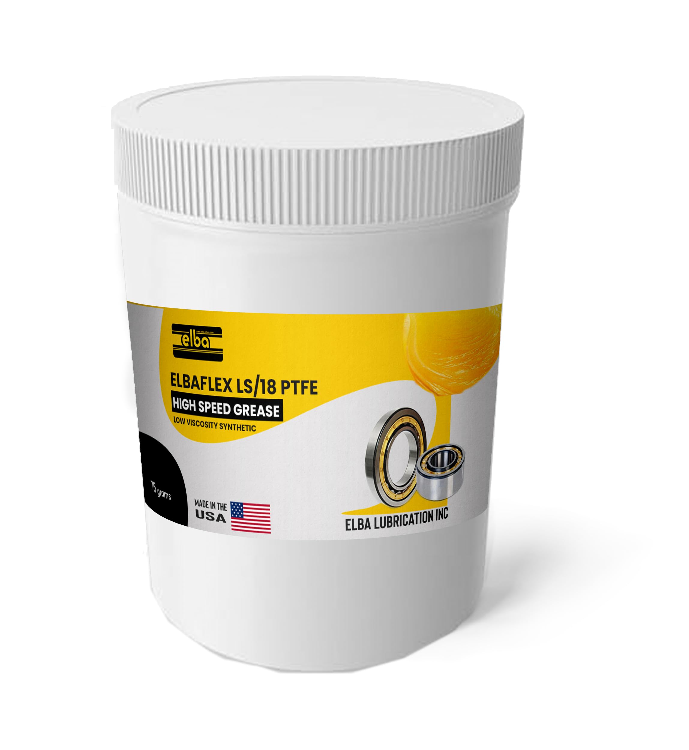 ELBAFLEX LS/18 PTFE Low Viscosity Synthetic Hydrocarbon Oil, HIGH