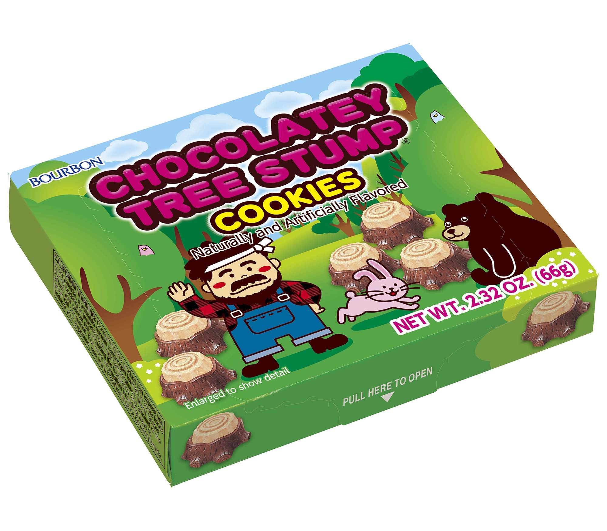 Amazon.com: Bourbon Chocolatey Tree Stump Cookies, 10-Pack
