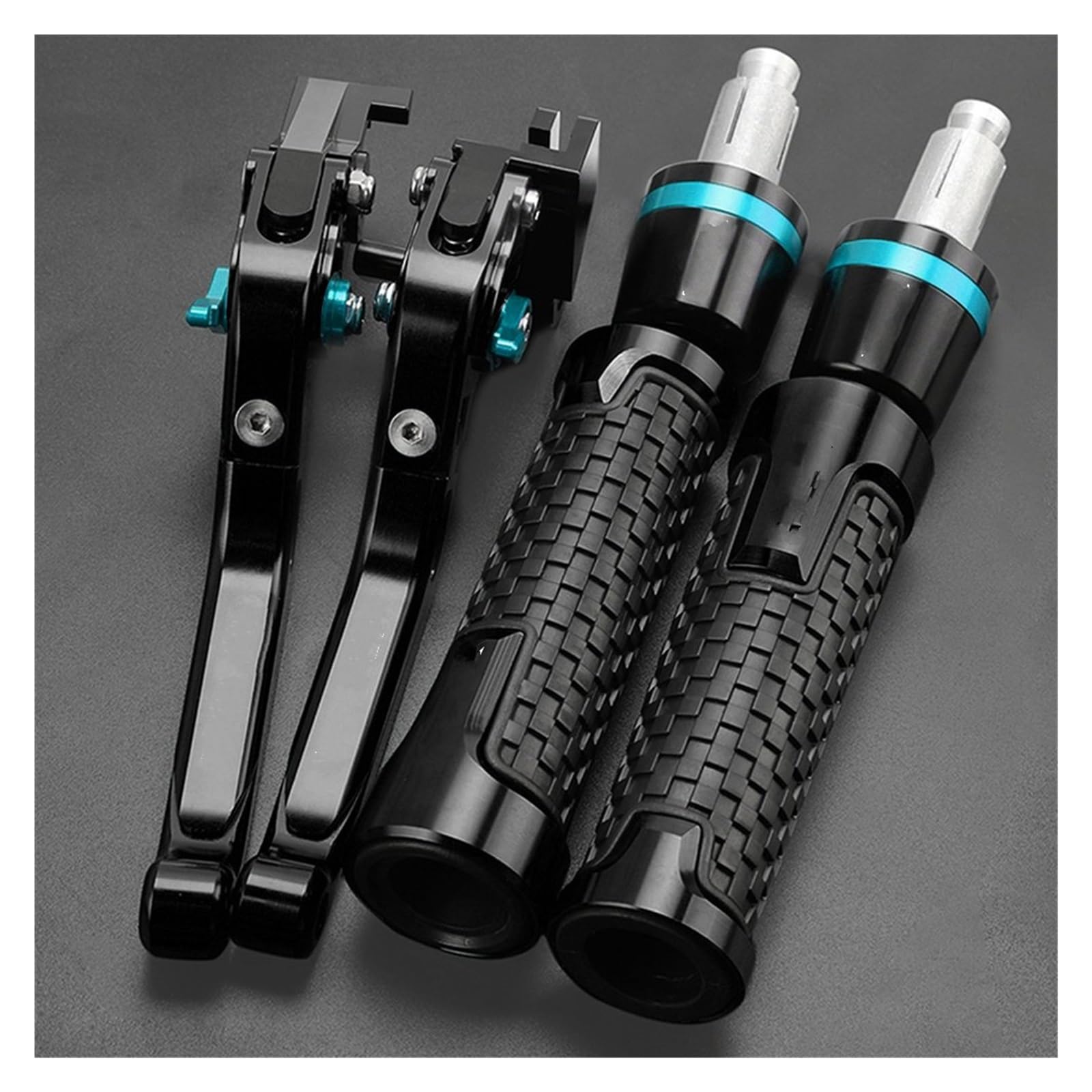 Pbqenxb Break and Clutch Levers for CFMOTO 300NK NK300 300 NK ABS 2017-2024 Brake Clutch Levers Handle Bar Grips Ends