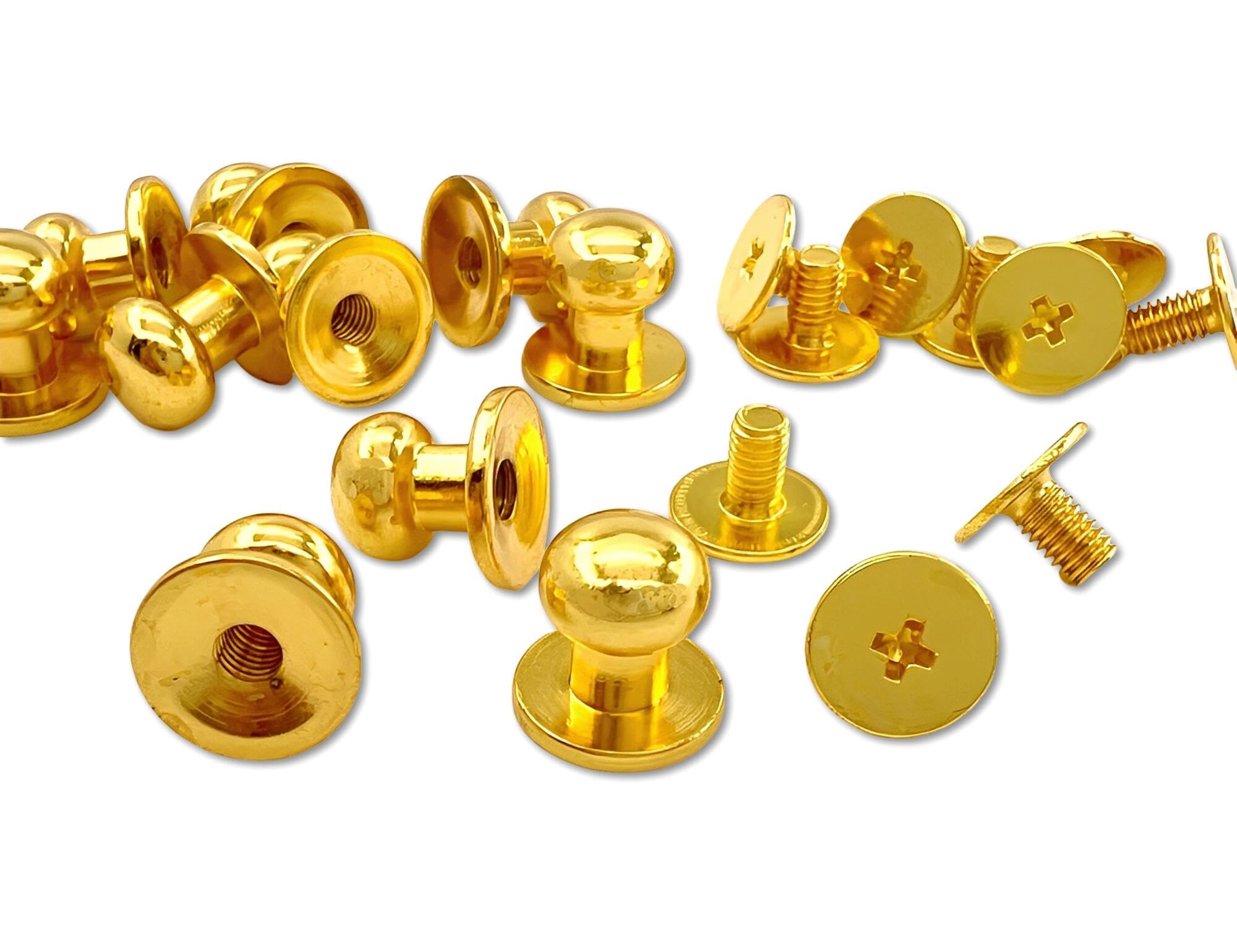 Amazon.co.jp: 2[ギ7] 20個(組)入 ギボシ ネジ式 頭直径7mm 真鍮