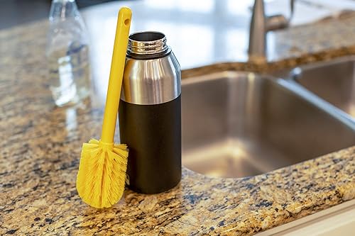 Miniatura 5 de Cepillo de limpieza de copa  Cepillo de botella para limpiar vasos y tarros, cerdas duraderas y mango largo