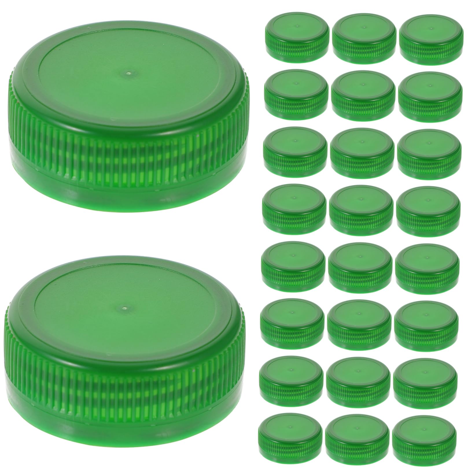 Amazon｜CATIEBYE 100個プラスチックボトルキャップ 手作り工作用 知育