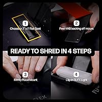 Vista 7 de ShredLights Underglow LED Light for Electric Skateboards, Longboards, Scooters Full RGB, 11 Light Modes, Adhesive Mount