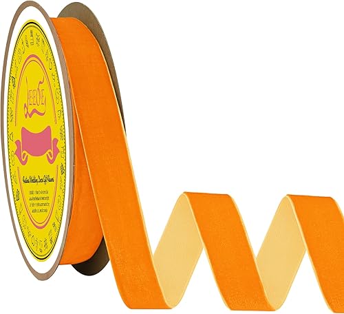 Miniatura 10 de LEEQE Cinta de terciopelo verde oscuro de 1 pulgada x 25 yardas de tela para decoración de coronas de Navidad, adornos hechos a mano, envoltura de