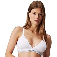 Calvin Klein Donna Reggiseno a Bralette Triangle Imbottitura Estraibile