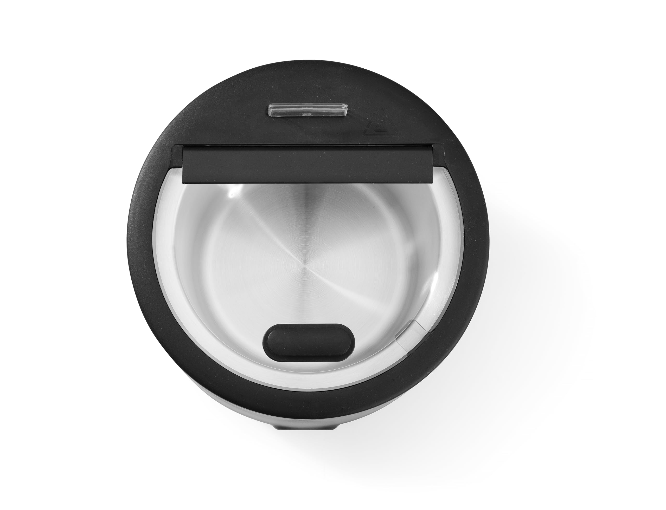 HENDI Bollitore per zuppa elettrico UNIQ per buffet, 8L, 35-85°C, 220-240V, 500W, ⌀365x(H)325mm, alluminio, acciaio inox, PP, vetro temperato, nero