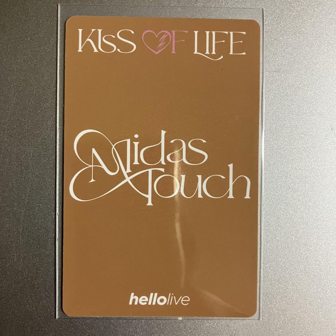 Amazon.co.jp: KISS OF LIFE Midas Touch hellolive ハヌル トレカ