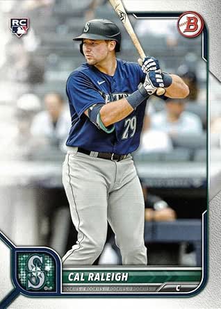 2022 Rookie Cards 2022 Bowman Chrome Cal Raleigh Rookie Card #51 ...