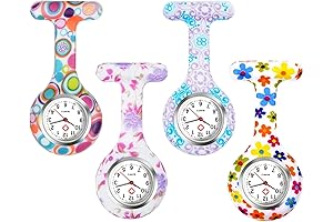 4 Pack Nurse Watches for Women