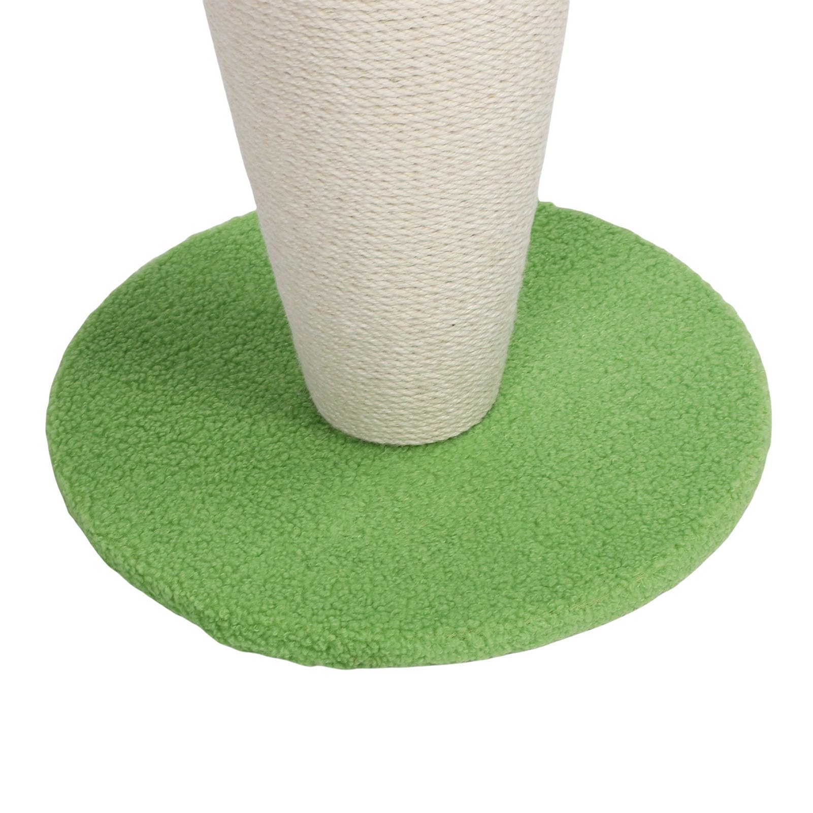 Griffoir pour Chat, en Sisal, avec Circuit à Balles Interactif, pour Chats D'intérieur Adultes, 33 X 67 cm. Protection Anti-griffures pour Meubles.