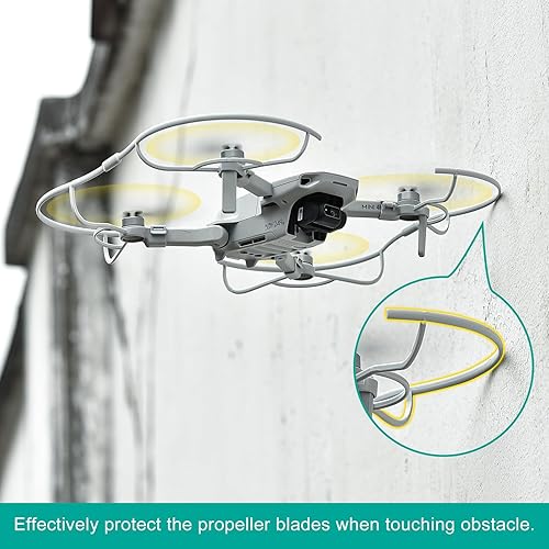 Miniatura 5 de Mini protector de hélice 4K para hélice DJI Dron, accesorios de seguridad para DJI Mini 4K / Mini 2 SE Propellers Protector Dron Accesorios (versión