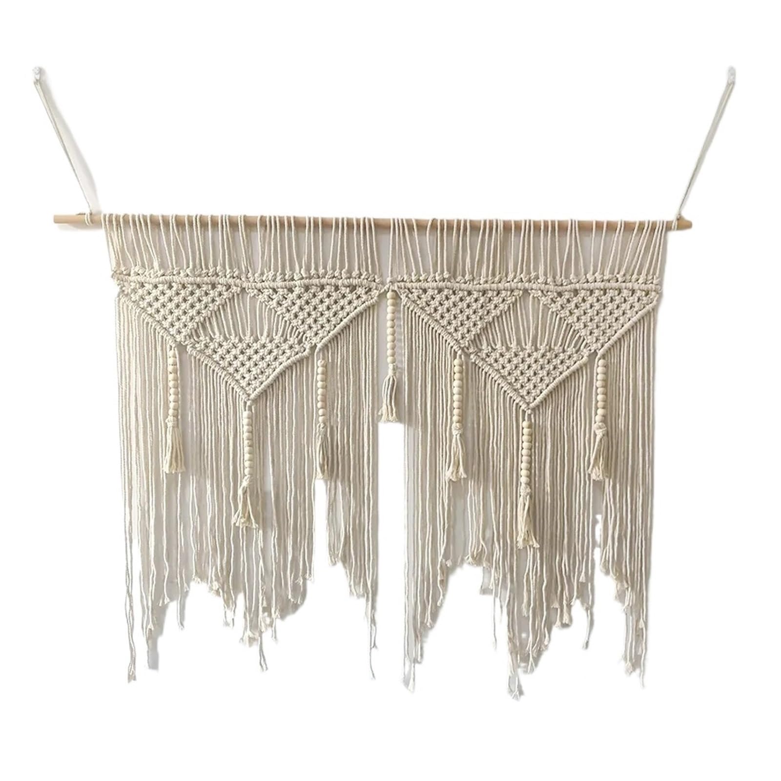 LNNXSZ Hanging Wall Decor Wall Tassel Hangings Macrame Wall Hanging - Geometric Tapestry 100 * 120CM
