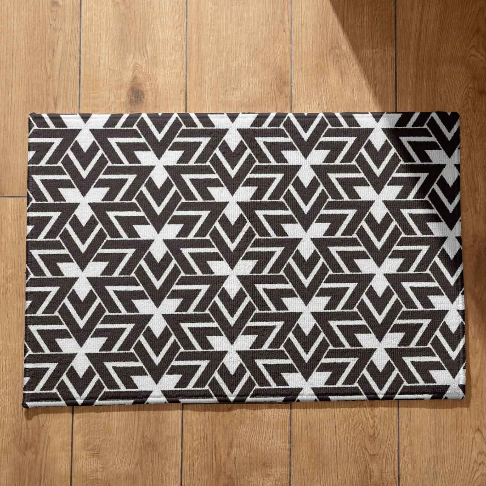 Tapis d'entrée absorbant extérieur CEVAN avec surface flanelle et séchage efficace